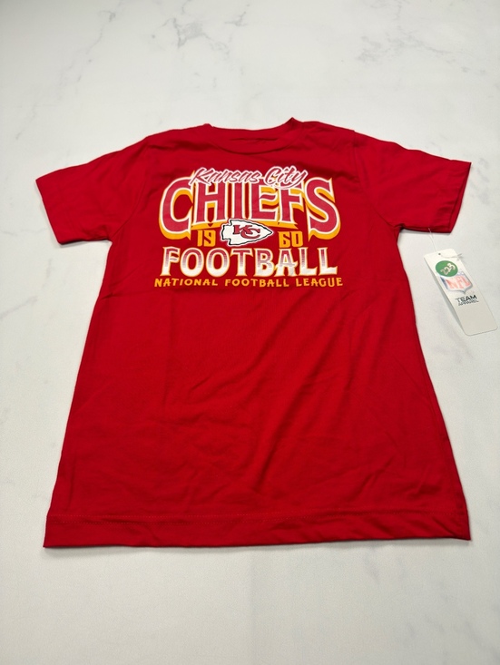 Other - NFL Team Apparel Kansas City Chiefs Red Graphic T-Shirt - Boys S (6/7) NWT